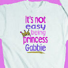 Not Easy Being A Princess Youth Sweatshirt
